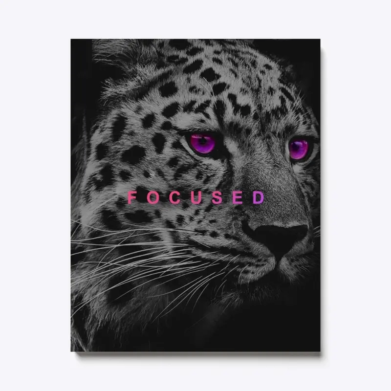 I am focused  - Motivational Poster