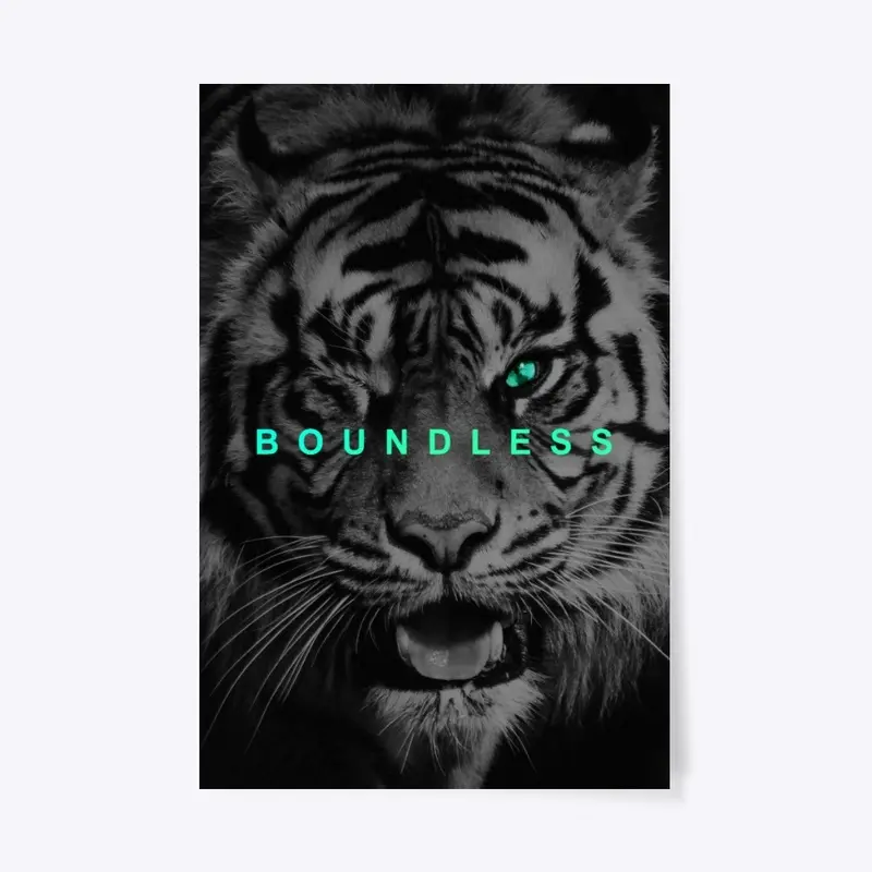 I am boundless - Motivational Poster