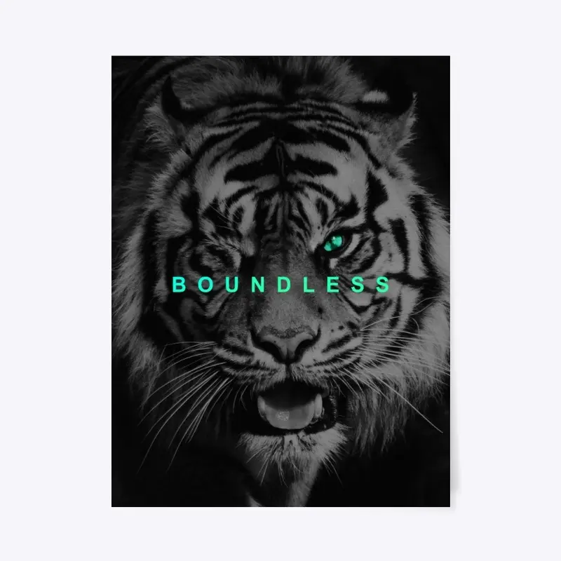 I am boundless - Motivational Poster